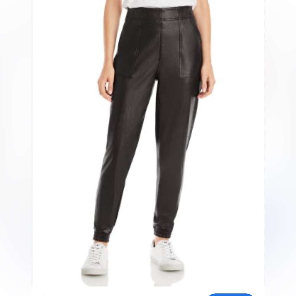 Spanx Faux Leather Joggers
